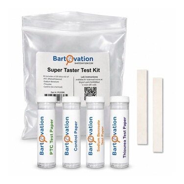 Bartovation Super Taster Test Kit Classroom Lab 100 Complete Experiments