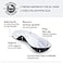 SOLE Active Thin Insoles Custom Moldable Mens 9Womens 11