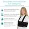 Vive Arm Sling Shoulder Immobilizer for Sleeping Fits Left Right