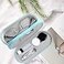 MUDOR 2 in 1 Glasses and Contact Lens Case Double Sided Design Blue2