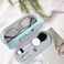 MUDOR 2 in 1 Glasses and Contact Lens Case Double Sided Design Blue2