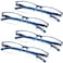 TERAISE Anti UV Reading Glasses 4 Pairs Blue Light Blocking Reader Womens Mens 100X