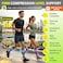 BLITZU Calf Compression Sleeves Footless Compression Socks for Men Women