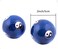 XMHF Cloisonne YinYang Chinese Meditation Baoding Healthy Exercise Ball Blue 2Pcs