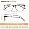 SIGVAN Ladies Reading Glasses Blue Light Blocking Spring Hinge Fashion Pattern Print Eyeglasses for Women multicolour 400