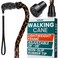 Vive Walking Cane for Women Men Elderly Patented Offset Grip