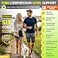 BLITZU Thigh Compression Sleeve Hamstring Support Brace for Men Women M