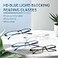 TERAISE Anti UV Reading Glasses 4 Pairs Blue Light Blocking Reader Womens Mens 100X
