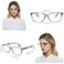 CLASAGA Progressive Multifocus Reading Glasses for Women Pattern Print Blue Light Block Stylish Ladies Computer Readers pattern design 20 x