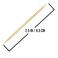 Mobi Lock 1000Pcs Bamboo Toothpicks Double Pointed Appetizer Cocktail Sticks