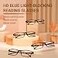 TERAISE Anti UV Reading Glasses 4 Pairs Blue Light Blocking Reader Womens Mens 150X