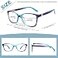 STASTEND 4 Pack Progressive Multifocus Reading Glasses for Women Men Spring Hinge Blue Light Blocking Readers MIX 175 x
