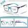 STASTEND 4 Pack Progressive Multifocus Reading Glasses for Women Men Spring Hinge Blue Light Blocking Readers MIX 175 x