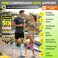 BLITZU Calf Compression Sleeves Footless Compression Socks for Men Women