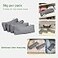 Marsheepy 6 Pack Activated Charcoal Shoe Odor Eliminator Shoe Deodorizer insert Bag