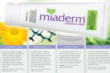 Miaderm Radiation Relief Lotion 2 Pack