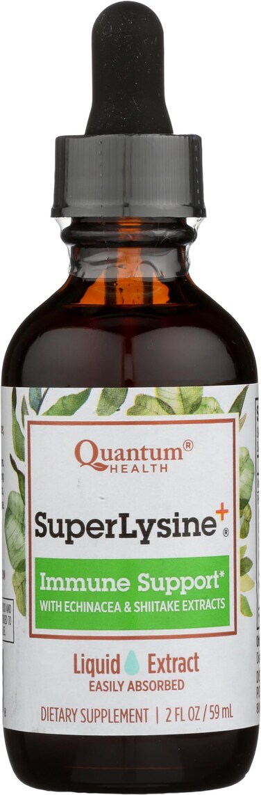 Quantum Super Lysine Liquid Extract 2 fl oz 59 ml Liquid