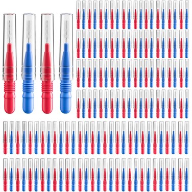 RAZOKO Interdental Brush Flossing HeadEasy Use Tooth Cleaning Tool 176 Count 25mm3mm