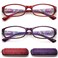 RaoOG Women Reading Glasses with Blue Light Blocking and Case 2 Pack175X