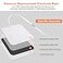 Lanieney 24 Pack 2X2 Large TENS Unit Electrode Pads White