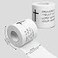 Eaureum 2Pcs Christian Athletic Tape White 2IN X 23FT