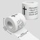 Eaureum 2Pcs Christian Athletic Tape White 2IN X 23FT
