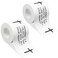 Eaureum 2Pcs Christian Athletic Tape White 2IN X 23FT