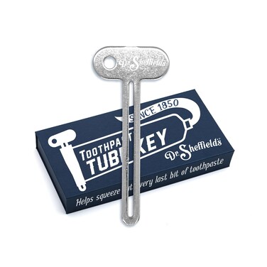 Dr. Sheffield's Dr Sheffields Stainless Steel Toothpaste Tube Squeezer Key Roller