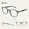OPULIZE MET Blue Light Blocking Reading Glasses for Women Men Slim Round Frame with Scratch Resistant and Spring Hinges Computer Glasses with AntiReflective Grey 2 Pack of 1