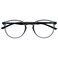 OPULIZE MET Blue Light Blocking Reading Glasses for Women Men Slim Round Frame with Scratch Resistant and Spring Hinges Computer Glasses with AntiReflective Grey 2 Pack of 1