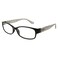 Foster Grant Womens Kyra Rectangle Reading Glasses Black 59mm 20