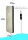 MMUSS Pillow Speaker Wired for Sleeping Black Grey