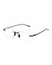 TERAISE Rimless Reading Glasses Comfortable Lightweight Frameless Reader 1 Pack Men and Women Blue Light Blocking Computer Eyeglasses25X