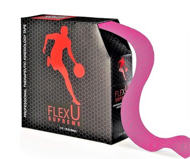FlexU Kinesiology Tape Bulk Pack Continuous Pink