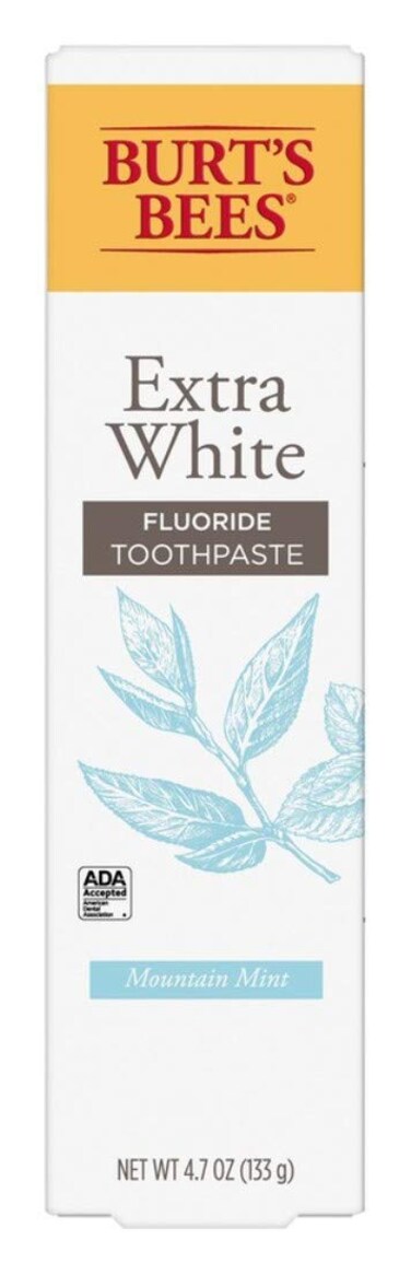 B07QZZGW1C Burts Bees Toothpaste Extra White 47 Ounce Mountain Mint Pack of 2