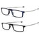 MMOWW Folding Reading Glasses Compact Portable Readers Blue Light Blocking For Men Women Computer Glasses 2 Pack in Case 10