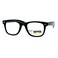 JuicyOrange Multi Focus Progressive Reader Glasses 3 Powers in 1 Square Horn Rim Black 200