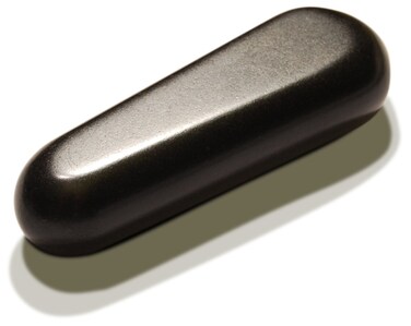 Master Massage Triangular Balsalt Hot Stone for Pressure Pt Trigger Pt Tool 1count