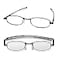IF Jet Compact Lenses Flat FoldingReading Glasses 10 Black
