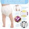 Funtery 12 Pack Plastic Potty Training Pants Waterproof Diaper3tWhite
