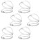 Accmor Pacifier Case Pacifier Holder Case Pacifier Container for Travel BPA Free Transparent 6 Pack