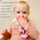 babygoal Fruit Pacifier Clips 6 Pack Binky Paci Holder Leashes Fits for Most Baby Pacifiers and Binkies