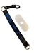 CHU-BUDDY Chubuddy Chew Holder Black Screen Print Black Tether and Natural Strap
