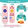 Aolso 2PCS Silicone Baby Teething Toys Remote Control Shape Teething Toys and Game Controller Teether Toy with 2PCS Pacifier Clip BPA Free Silicone Remote Teether for Baby 3 MonthsFrozenBulePink