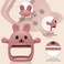 CAHILON 2 Pack Baby Teething Toys 36 612 Month Soft Silicone Teether Mitten