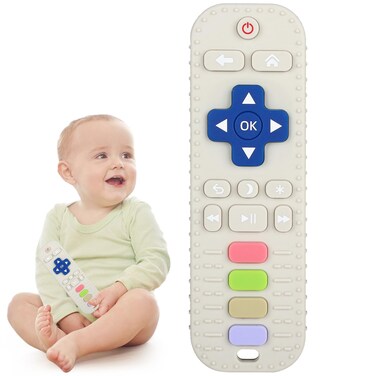 Chuya Silicone Baby Teether Toy TV Remote Control Shape Chew Toy