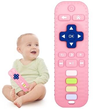 Chuya Silicone Remote Teethers Baby Teething Toys TV Remote Controller