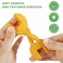 Fu Store Baby Teether Toy Silicone Teething Toys for 012 Months Tool Shape
