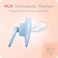 NUK Orthodontic Pacifiers 06 Months 2 Pack