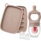 SAMiGO Baby Food Fruit Feeder Popsicle Mold Set for Teething Relief